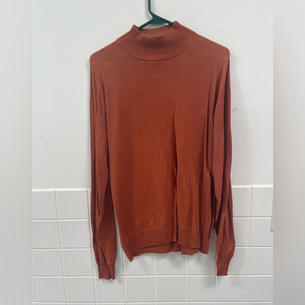 Jos. A. Bank 100% Silk Lightweight Sweater Size L
